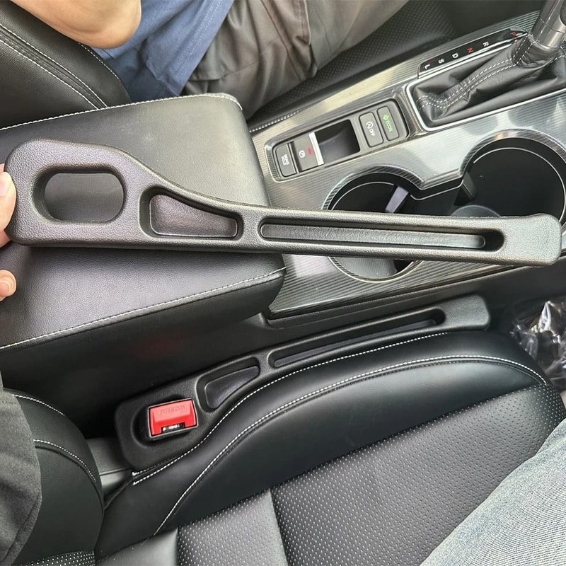 ConsoleSync Car Seat Gap Filler Organizer Professional Interior Crevice Storage Decorative Auto A 7