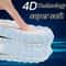 4D Massage Latex Sports Insoles Super Soft Orthopedic Arch Support Inserts For Running Performanc 1