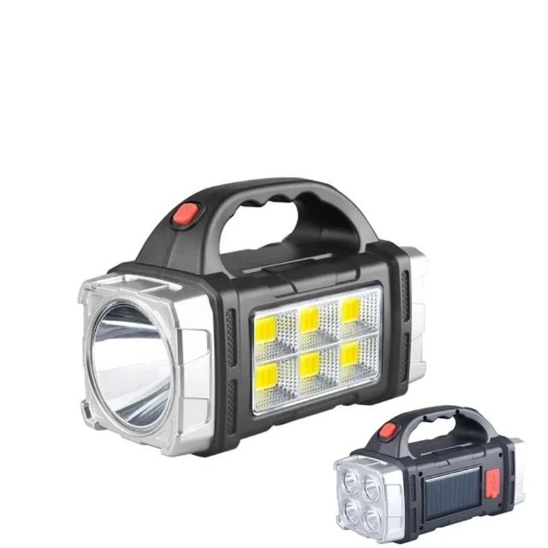 SolarSync Hybrid Power Lantern HighFidelity Tactical Flashlight COB Work Light System 10