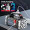 SolarSync Hybrid Power Lantern HighFidelity Tactical Flashlight COB Work Light System 3