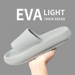 cloud-step eva comfort slippers - soft-soled non-slip simple indoor/outdoor mens recovery slides