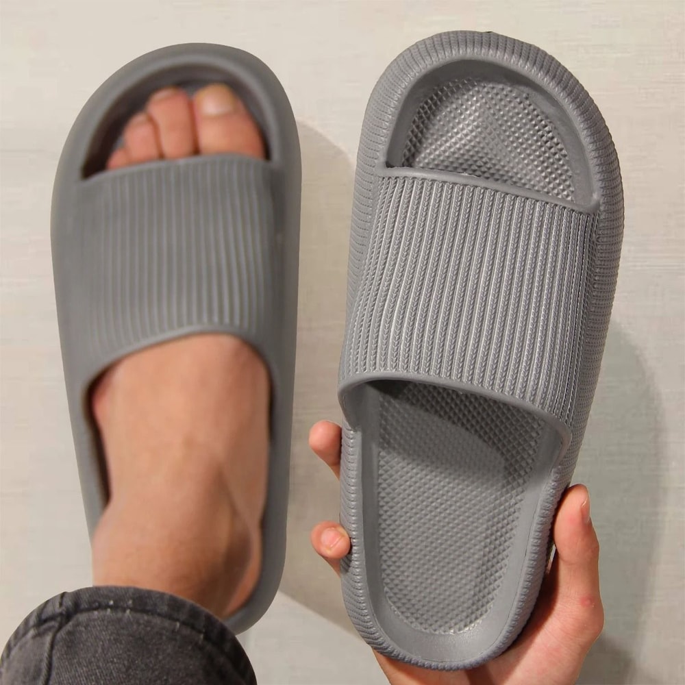CloudStep EVA Comfort Slippers SoftSoled NonSlip Simple IndoorOutdoor Mens Recovery Slides 8