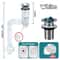 AuraSeal AntiOdor Drainage Interface Professional FlipTop Deodorizing Filter Flexible Pipe System 8