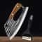 PrecisionForged EffortSaving Chef Knife Stainless Steel Handmade Kitchen Boning Blade System 7