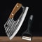 PrecisionForged EffortSaving Chef Knife Stainless Steel Handmade Kitchen Boning Blade System 7