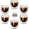 ThermalCore Double Wall Glass Set Professional HeatInsulating Transparent Espresso Whiskey Interf 0