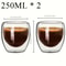 ThermalCore Double Wall Glass Set Professional HeatInsulating Transparent Espresso Whiskey Interf 10