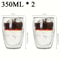 ThermalCore Double Wall Glass Set Professional HeatInsulating Transparent Espresso Whiskey Interf 6