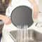 Silicone Kitchen Splatter Screen With Handle And HeatResisting Oil Splash Guard 1