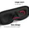 3D Blackout Sleep Mask With Soft Padded Contour And Adjustable Strap 2