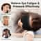 3D Contoured Blackout Sleep Mask And Breathable Night Eye Shade 3