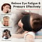 3D Contoured Blackout Sleep Mask And Breathable Night Eye Shade 3