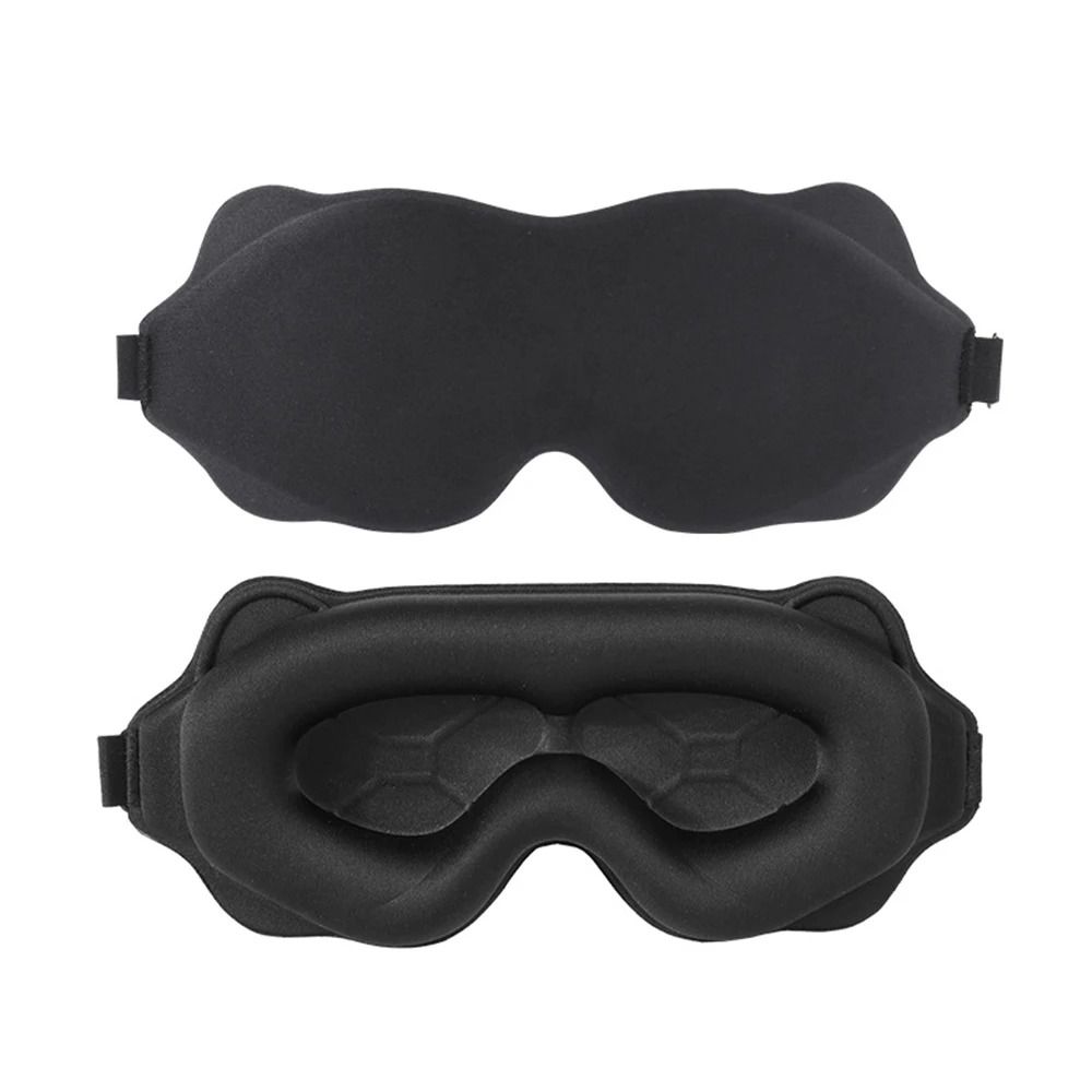 3D Contoured Blackout Sleep Mask And Breathable Night Eye Shade 6