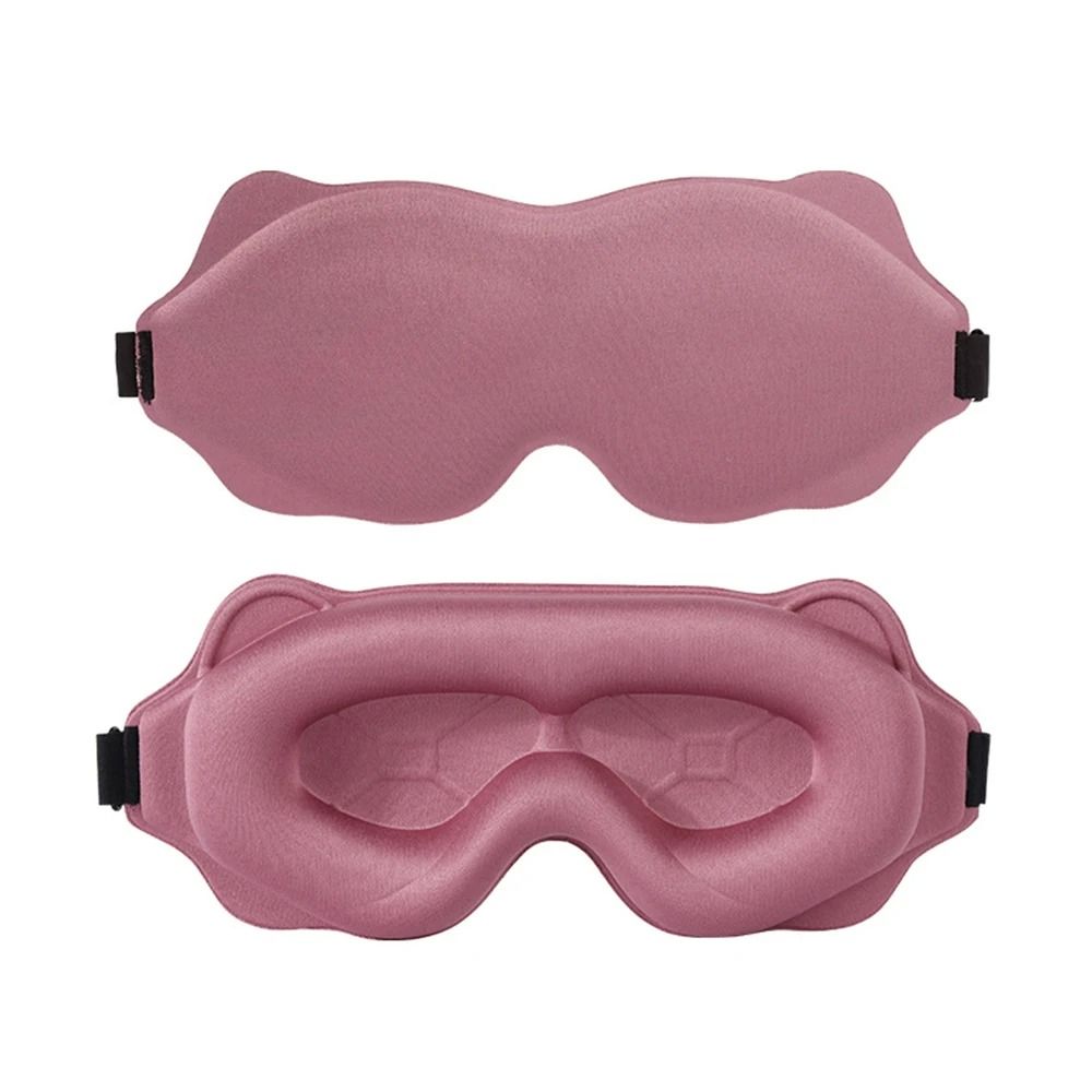 3D Contoured Blackout Sleep Mask And Breathable Night Eye Shade 7