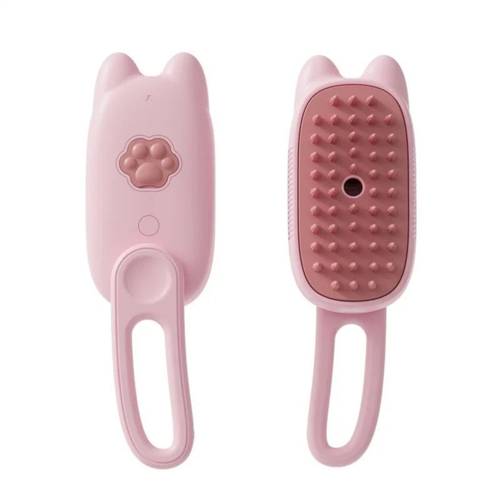 3in1 Electric Pet Steam Brush And Spray Grooming Comb For Cats And Dogs 10