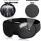 3D Memory Foam Blackout Sleep Mask With Slow Rebound Padding And Adjustable Strap 2