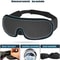 3D Memory Foam Blackout Sleep Mask With Slow Rebound Padding And Adjustable Strap 3
