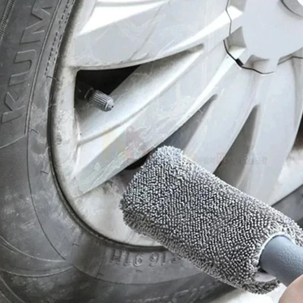 Microfiber Car Wheel Wash Brush And Tire Rim Detailing Tool 3