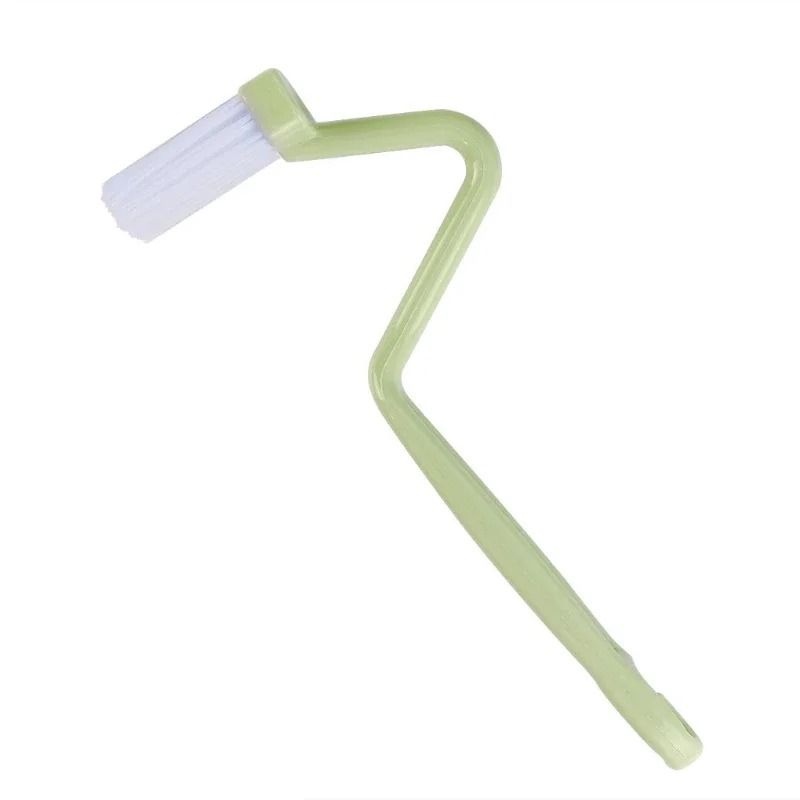 SShape Curved Toilet Cleaning Brush And Corner Scrubbing Tool 2