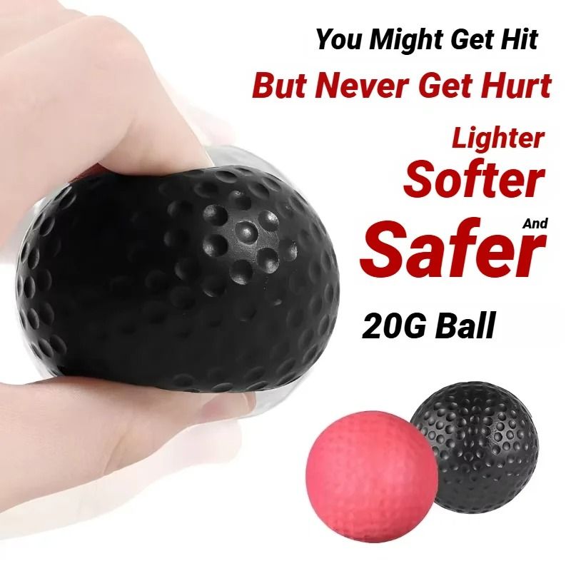 Boxing Reflex Speed Ball With HeadMounted Elastic Band And PU Reaction Ball 1