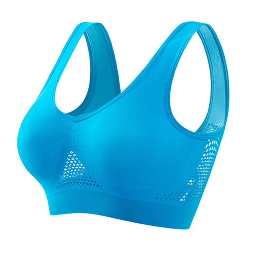 Seamless FrontClosure WireFree Bra With WideStrap Support System 4