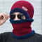 Winter Thermal Fleece Knitted Beanie And Neck Scarf Set 9