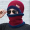 Winter Thermal Fleece Knitted Beanie And Neck Scarf Set 9