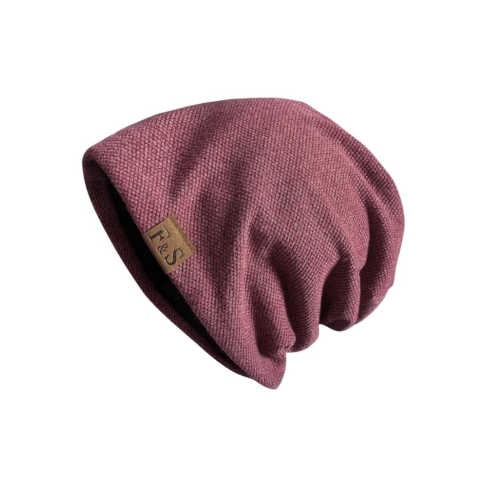 Fashionable Solid Hip Hop Style Warm Knitted Beanie Hat 10