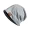 Fashionable Solid Hip Hop Style Warm Knitted Beanie Hat 4