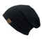 Fashionable Solid Hip Hop Style Warm Knitted Beanie Hat 7