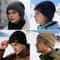 Urgentman Label Winter Knitted Beanie With Thermal Fur Lining 2
