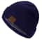 Urgentman Label Winter Knitted Beanie With Thermal Fur Lining 8
