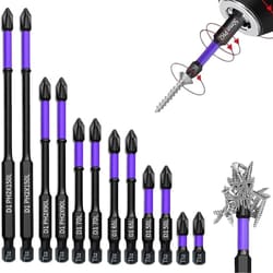 non slip shockproof magnetic phillips impact screwdriver bits