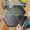 Chain Triangle Strategic Duel Board Game For Logic And Family Play 0