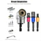 Impact Grade 105 Degree Right Angle Socket Adapter And Drill Attachment 4