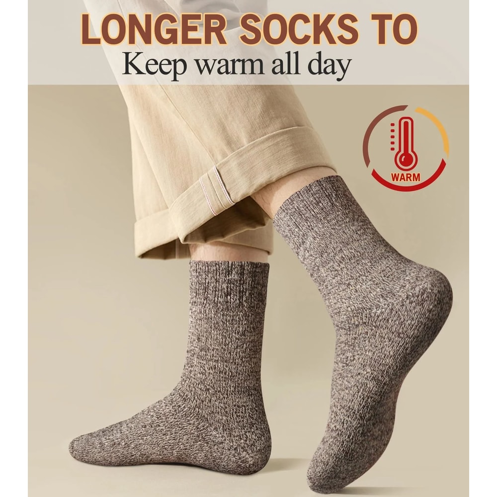 Winter Thick Terry Thermal Socks For Men And Women 2