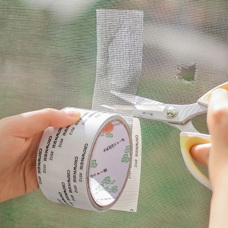 SelfAdhesive Waterproof Window Screen Repair Tape And AntiInsect Mesh Patch 5