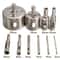 10Piece Diamond Coated Core Drill Bit And Hole Saw Set 6