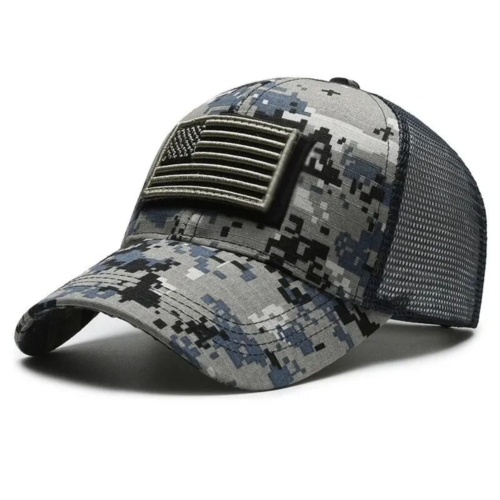 Breathable Mesh Sticker Embroidery Sunscreen Baseball Cap 11