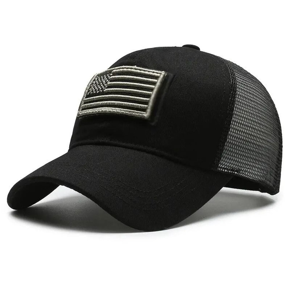 Breathable Mesh Sticker Embroidery Sunscreen Baseball Cap 7