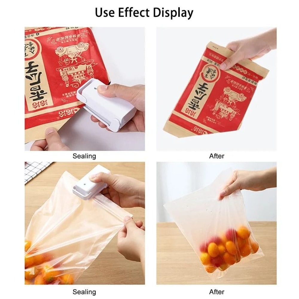 Mini Thermal Heat Sealing Machine For Plastic Food Storage 4