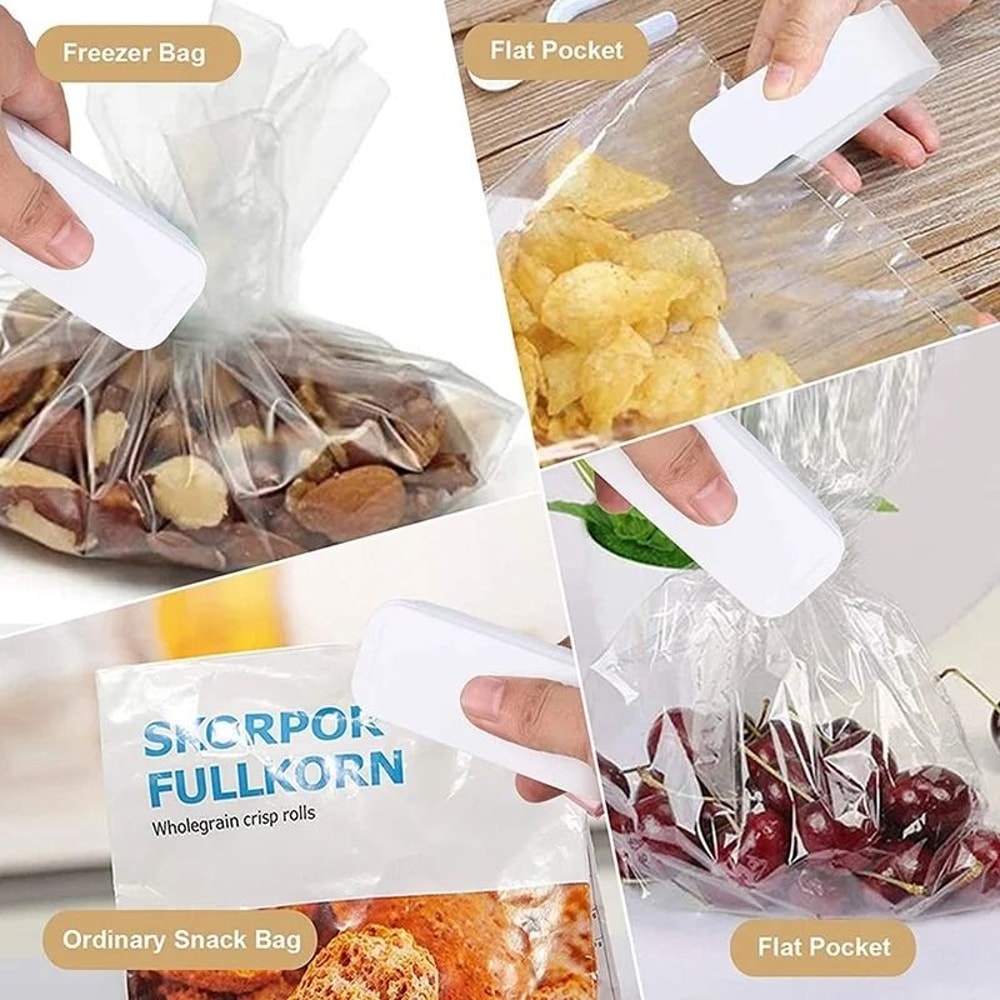 Mini Thermal Heat Sealing Machine For Plastic Food Storage 5