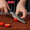 Damascus Pattern Stainless Steel Kitchen Knife And Professional Sharpening Set 10