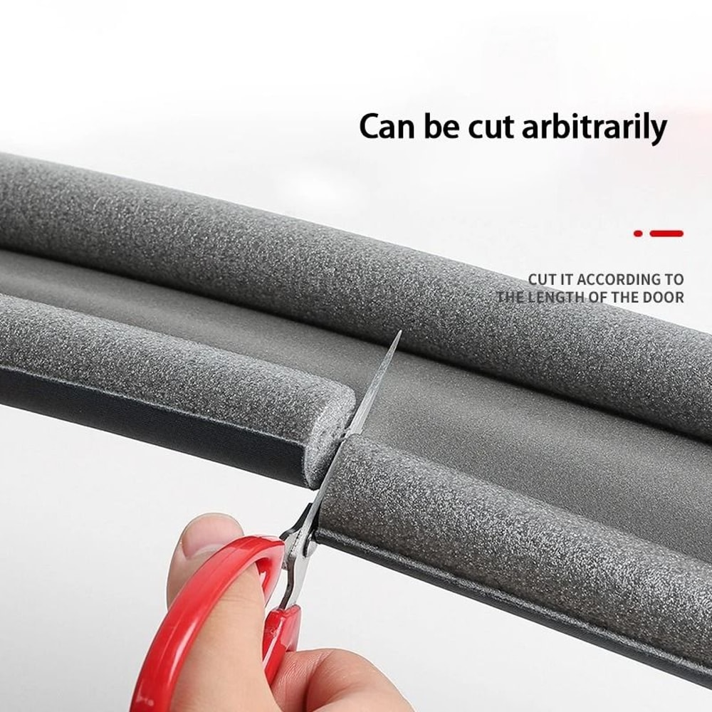 Flexible DoubleSided Door Bottom Sealing Strip And Weatherstrip Guard 2