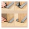 Flexible DoubleSided Door Bottom Sealing Strip And Weatherstrip Guard 3