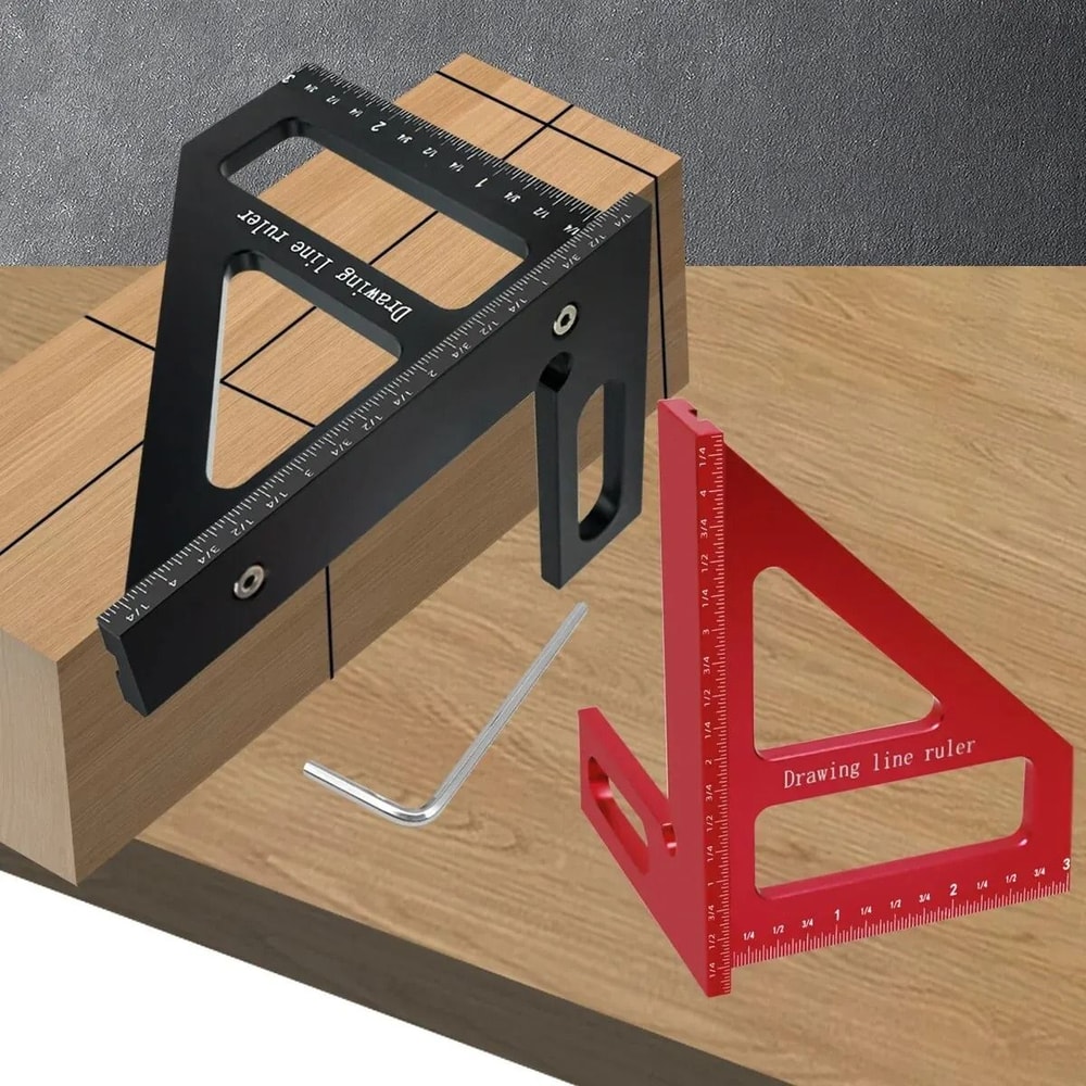 3D MultiAngle Woodworking Square And Precision Layout Protractor 5