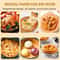 NonStick Disposable Air Fryer Parchment Paper Liners 2