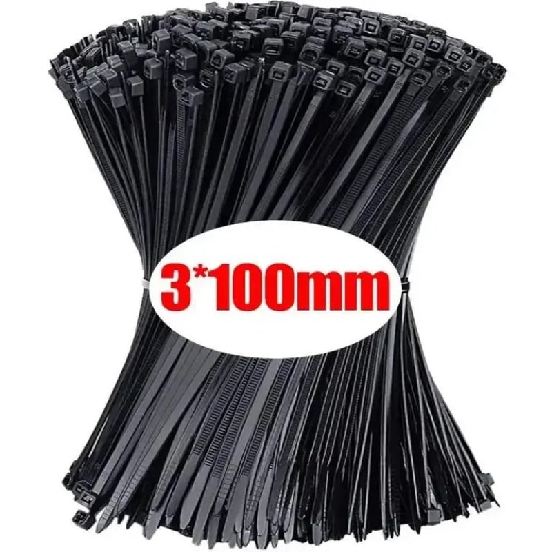 Universal HighStrength SelfLocking Nylon Cable Ties And Wire Management Interface 6