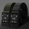 Tactical HighDurability Waist Belt With Automatic Mechanical Buckle 4