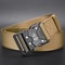Tactical HighDurability Waist Belt With Automatic Mechanical Buckle 6